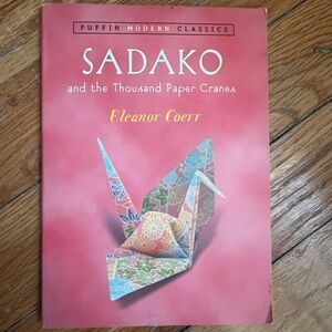Sadako and the Thousand Paper Cranes by Eleanor Coerr - Pink Cover